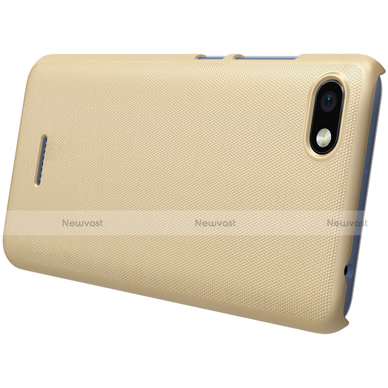 Mesh Hole Hard Rigid Case Back Cover for Xiaomi Redmi 6A Gold