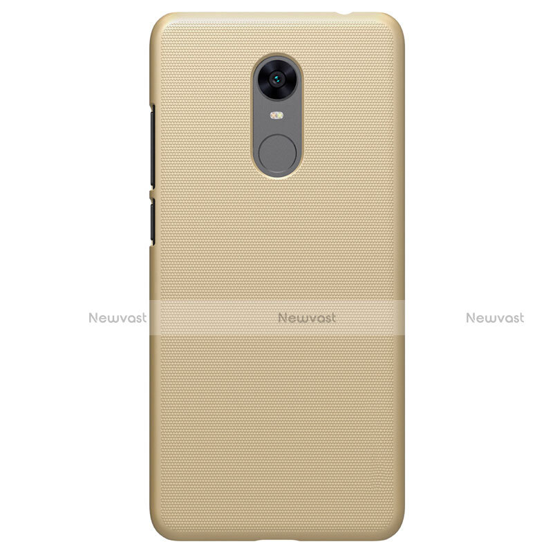 Mesh Hole Hard Rigid Case Back Cover for Xiaomi Redmi Note 5 Indian Version Gold