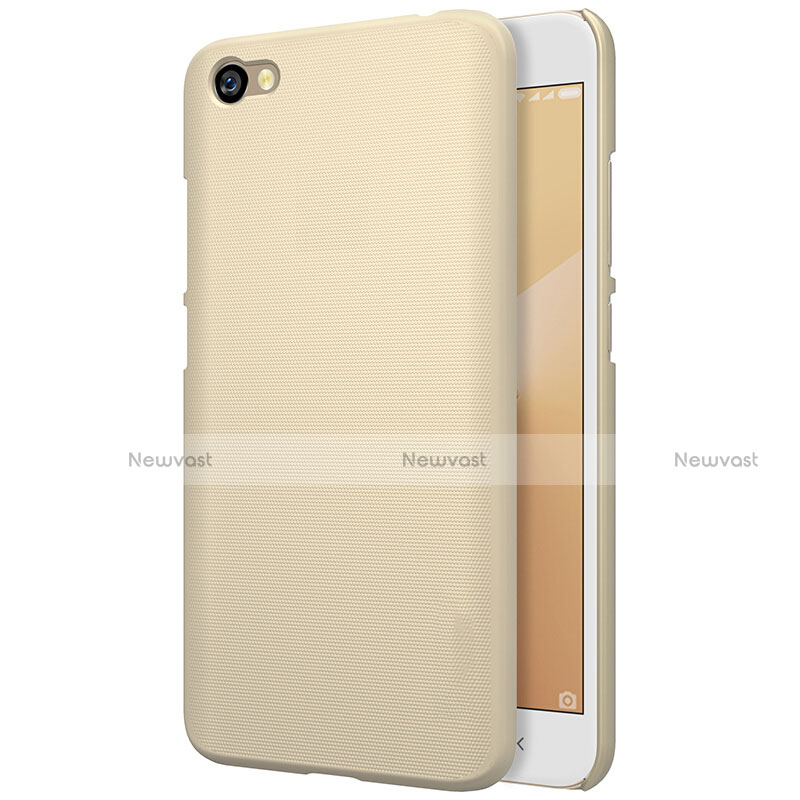 Mesh Hole Hard Rigid Case Back Cover for Xiaomi Redmi Note 5A Standard Edition Gold