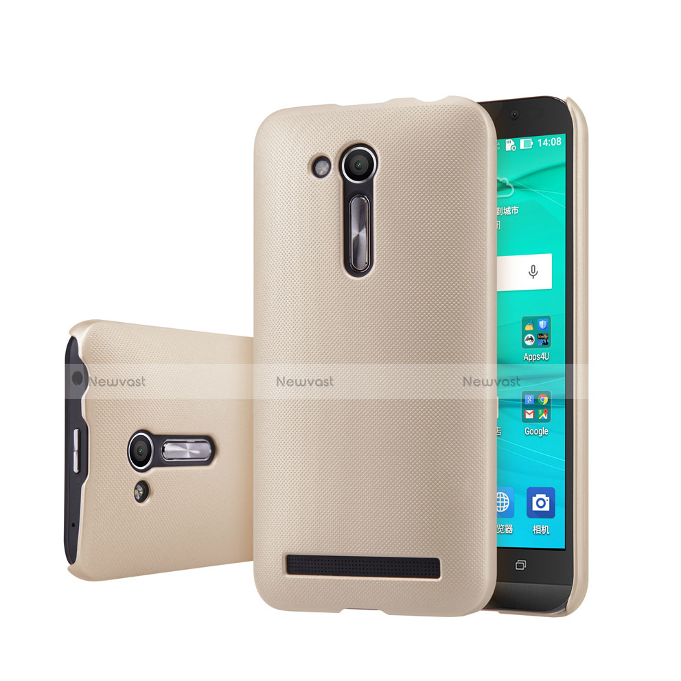 Mesh Hole Hard Rigid Cover for Asus Zenfone Go ZB452KG ZB551KL Gold