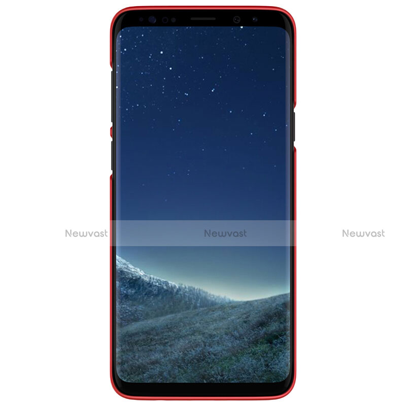 Mesh Hole Hard Rigid Cover for Samsung Galaxy S9 Plus Red