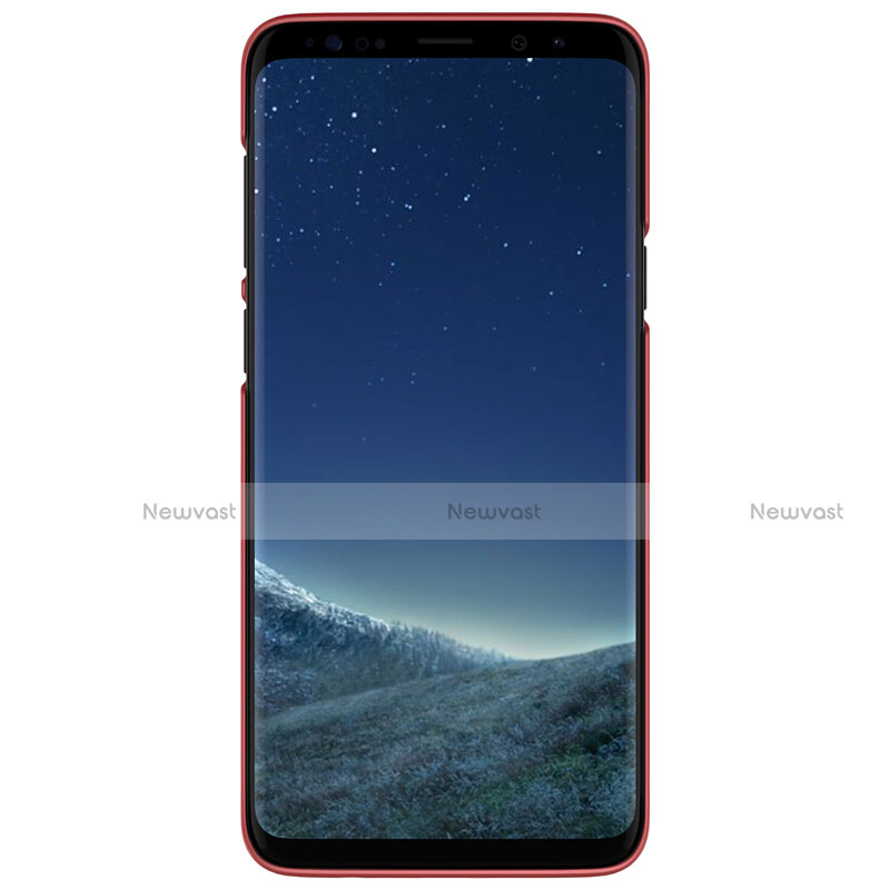 Mesh Hole Hard Rigid Cover for Samsung Galaxy S9 Red