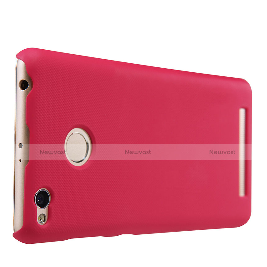 Mesh Hole Hard Rigid Cover for Xiaomi Redmi 3 Pro Red