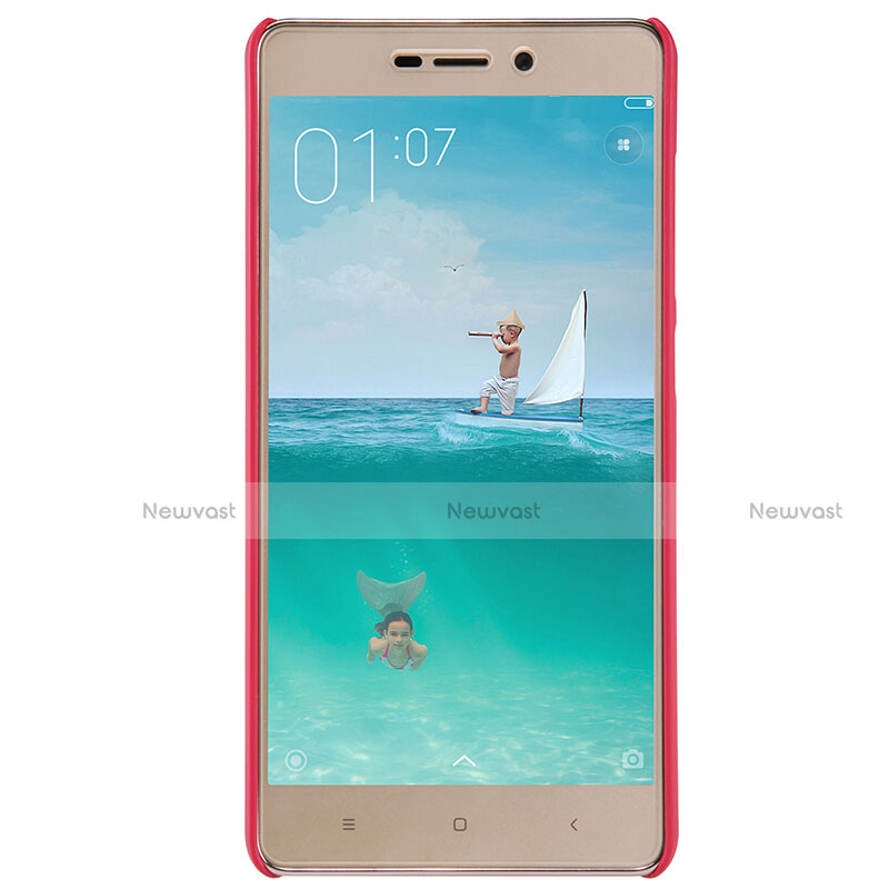 Mesh Hole Hard Rigid Cover for Xiaomi Redmi 3X Red