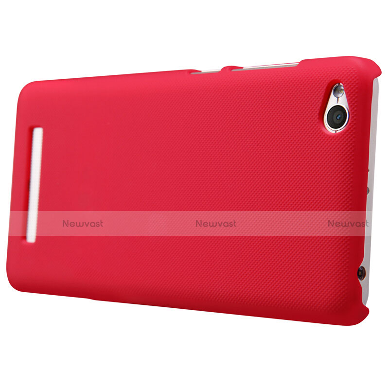 Mesh Hole Hard Rigid Cover for Xiaomi Redmi 4A Red