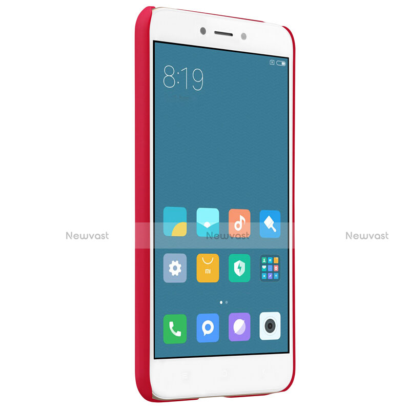 Mesh Hole Hard Rigid Cover for Xiaomi Redmi 4X Red