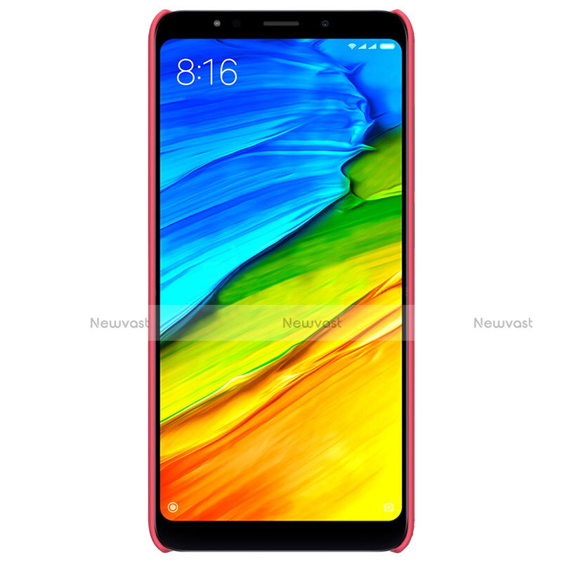 Mesh Hole Hard Rigid Cover for Xiaomi Redmi Note 5 Indian Version Red