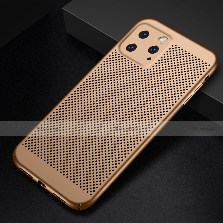 Mesh Hole Hard Rigid Snap On Case Cover for Apple iPhone 11 Pro