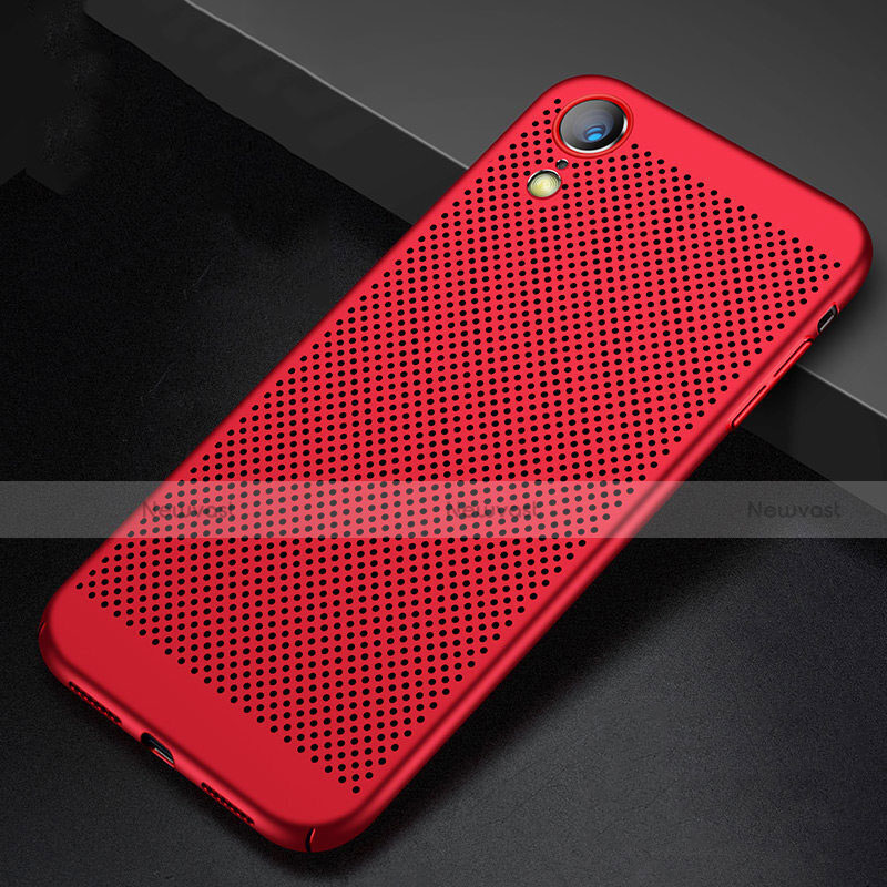 Mesh Hole Hard Rigid Snap On Case Cover for Apple iPhone XR