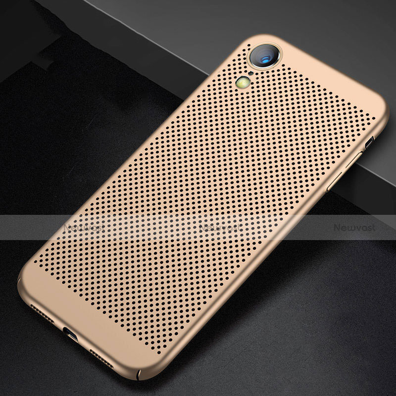 Mesh Hole Hard Rigid Snap On Case Cover for Apple iPhone XR
