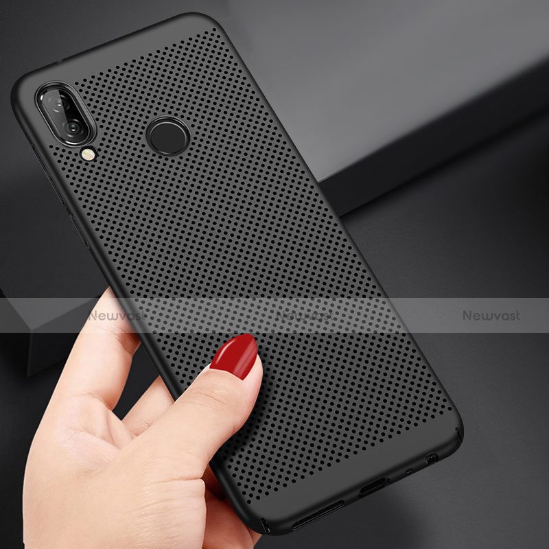 Mesh Hole Hard Rigid Snap On Case Cover for Huawei Enjoy 9 Plus