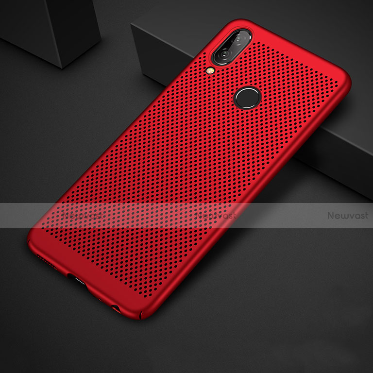 Mesh Hole Hard Rigid Snap On Case Cover for Huawei Enjoy 9 Plus