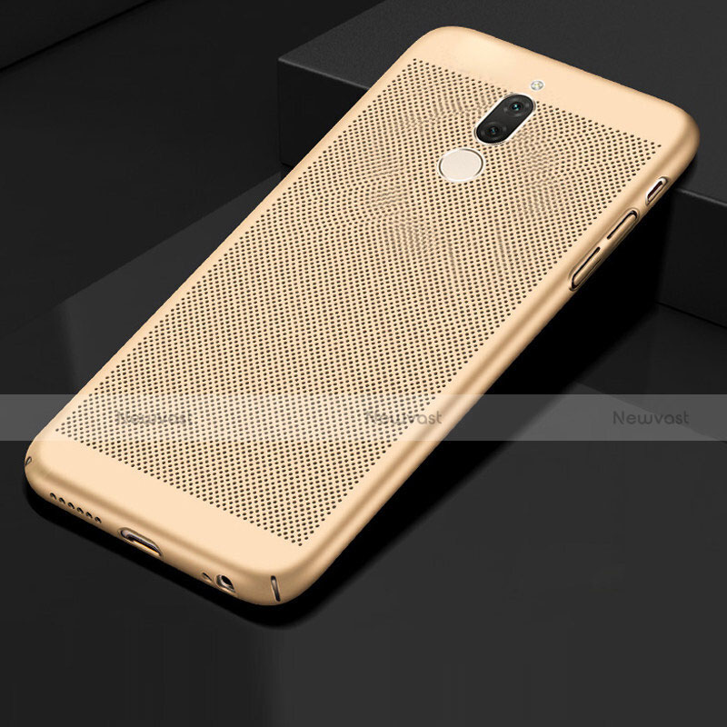 Mesh Hole Hard Rigid Snap On Case Cover for Huawei G10 Gold