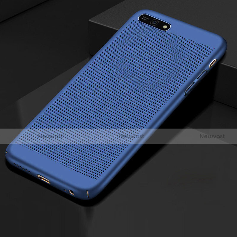 Mesh Hole Hard Rigid Snap On Case Cover for Huawei Honor 7A