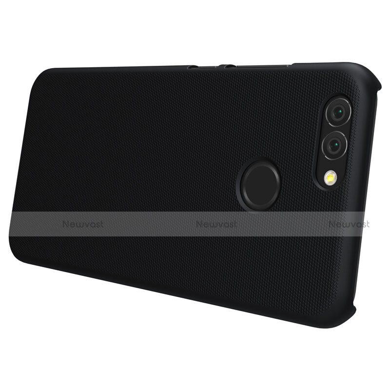 Mesh Hole Hard Rigid Snap On Case Cover for Huawei Nova 2 Black