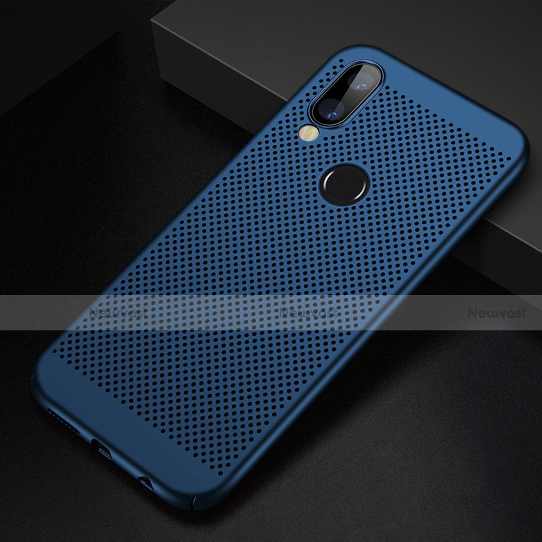 Mesh Hole Hard Rigid Snap On Case Cover for Huawei Nova 3e