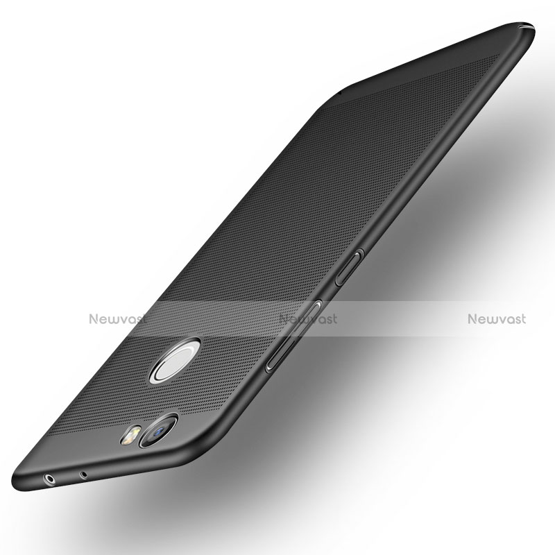 Mesh Hole Hard Rigid Snap On Case Cover for Huawei Nova Black