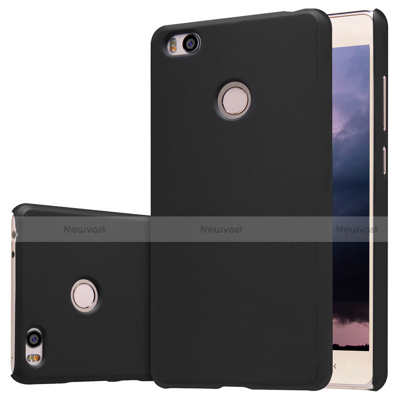 Mesh Hole Hard Rigid Snap On Case Cover for Xiaomi Mi 4S Black