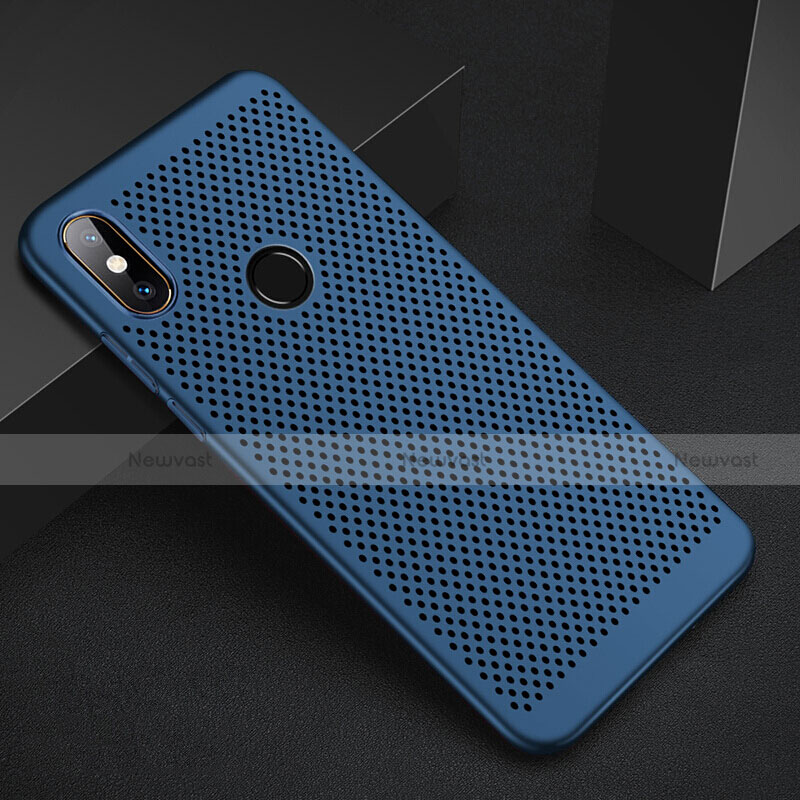 Mesh Hole Hard Rigid Snap On Case Cover for Xiaomi Mi 6X