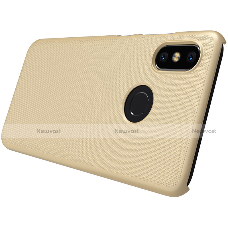 Mesh Hole Hard Rigid Snap On Case Cover for Xiaomi Mi 8 Gold