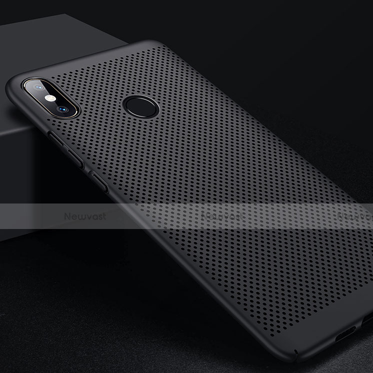 Mesh Hole Hard Rigid Snap On Case Cover for Xiaomi Mi A2 Lite