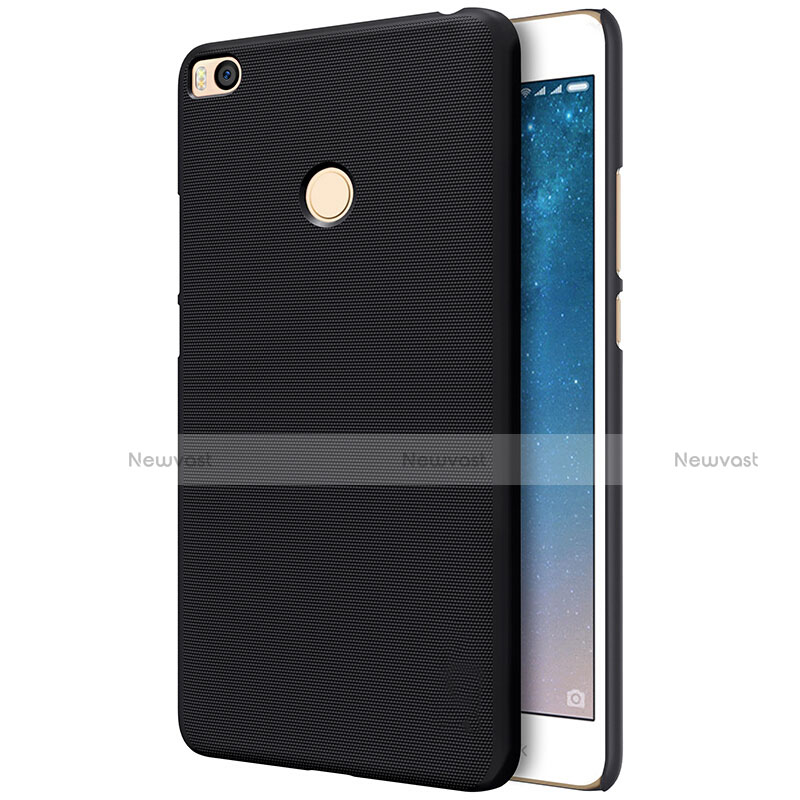 Mesh Hole Hard Rigid Snap On Case Cover for Xiaomi Mi Max 2 Black