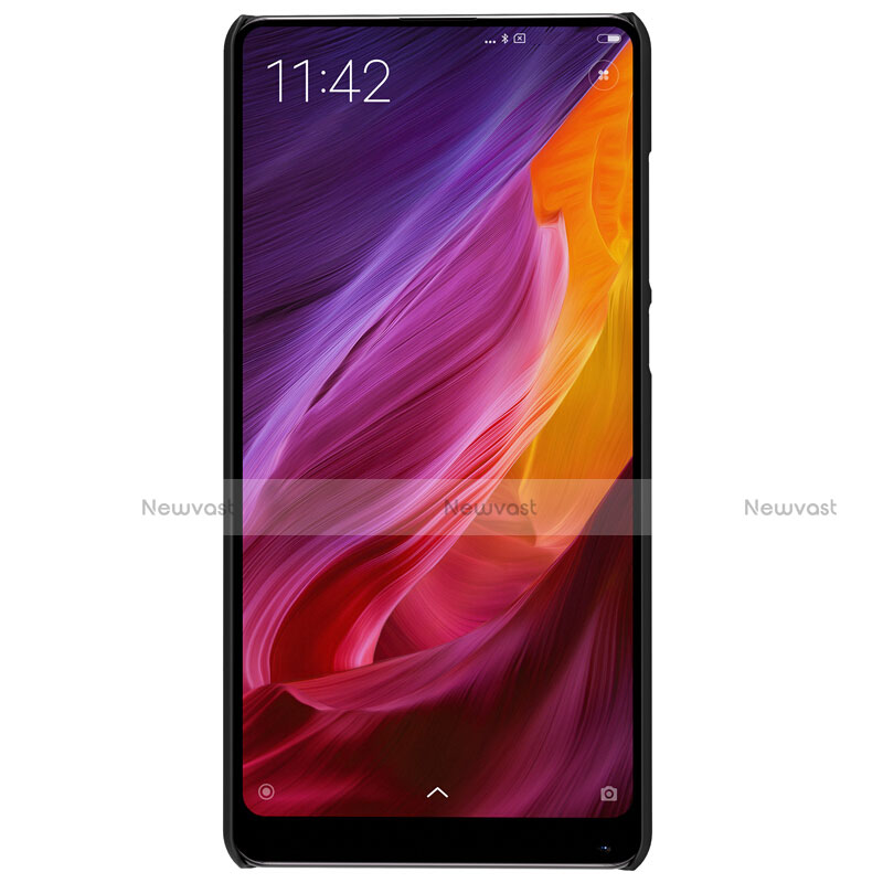 Mesh Hole Hard Rigid Snap On Case Cover for Xiaomi Mi Mix 2 Black