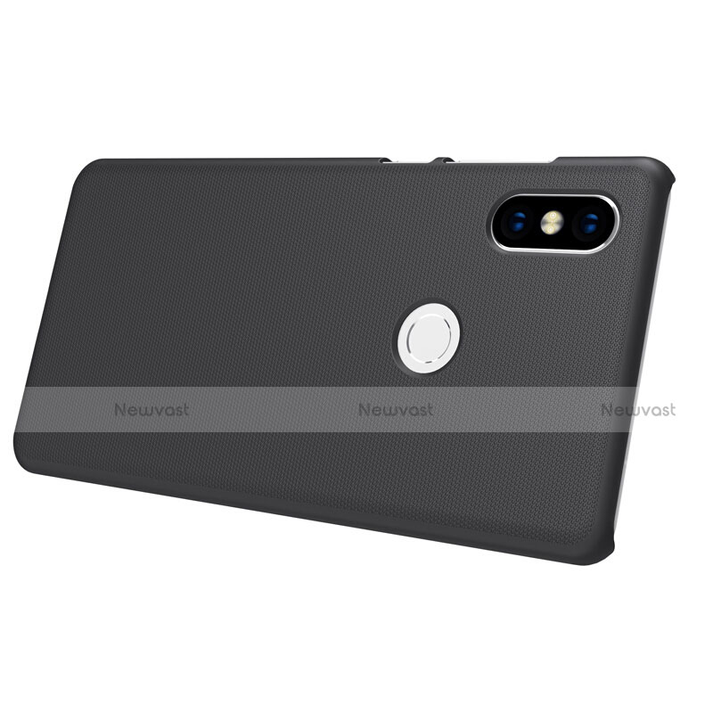 Mesh Hole Hard Rigid Snap On Case Cover for Xiaomi Mi Mix 2S Black