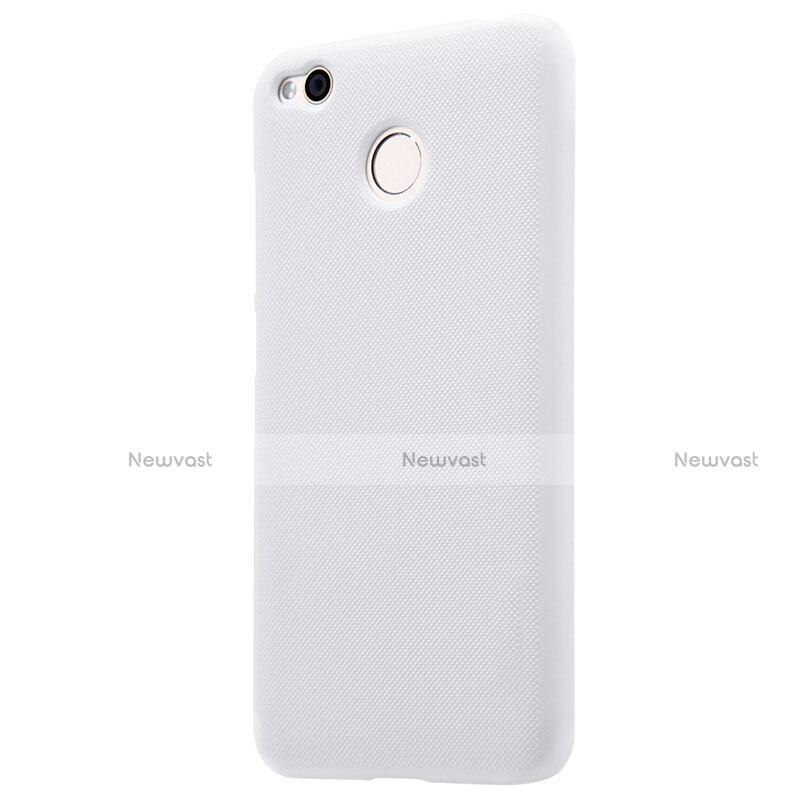 Mesh Hole Hard Rigid Snap On Case Cover for Xiaomi Redmi 4X White