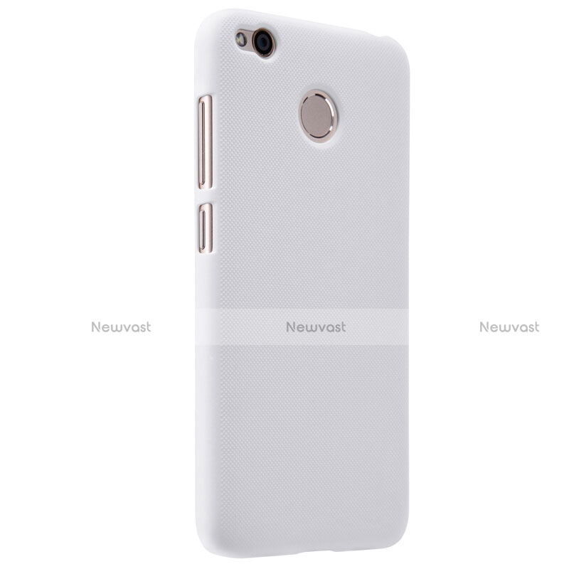 Mesh Hole Hard Rigid Snap On Case Cover for Xiaomi Redmi 4X White