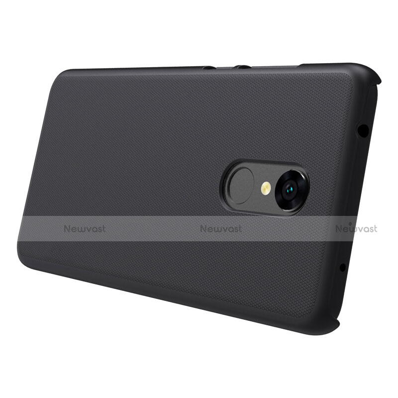 Mesh Hole Hard Rigid Snap On Case Cover for Xiaomi Redmi 5 Black