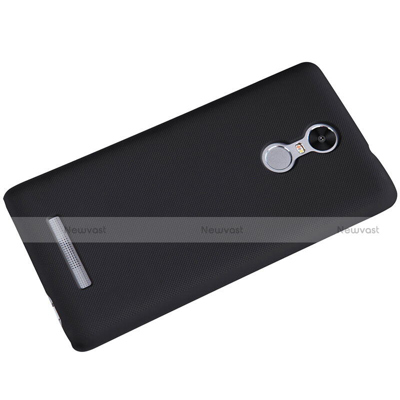 Mesh Hole Hard Rigid Snap On Case Cover for Xiaomi Redmi Note 3 Black