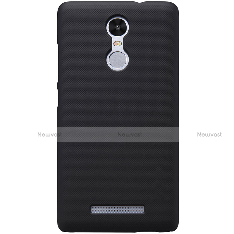 Mesh Hole Hard Rigid Snap On Case Cover for Xiaomi Redmi Note 3 MediaTek Black