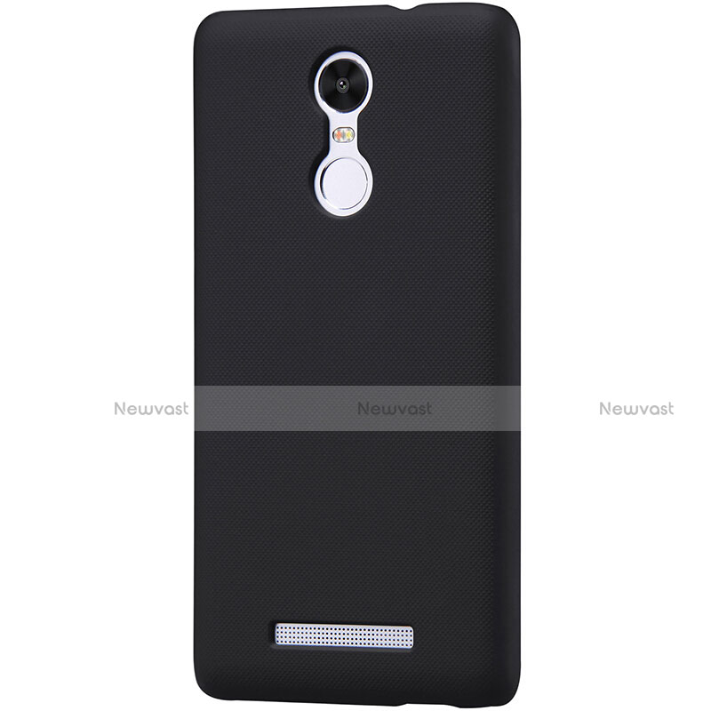 Mesh Hole Hard Rigid Snap On Case Cover for Xiaomi Redmi Note 3 MediaTek Black