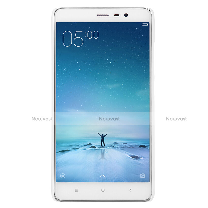 Mesh Hole Hard Rigid Snap On Case Cover for Xiaomi Redmi Note 3 MediaTek White