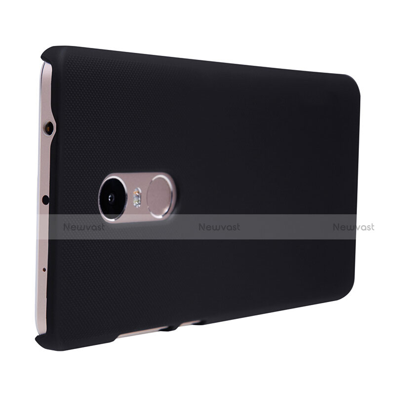 Mesh Hole Hard Rigid Snap On Case Cover for Xiaomi Redmi Note 4 Black