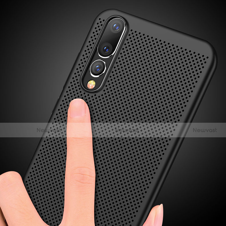 Mesh Hole Hard Rigid Snap On Case Cover M01 for Huawei P20 Pro