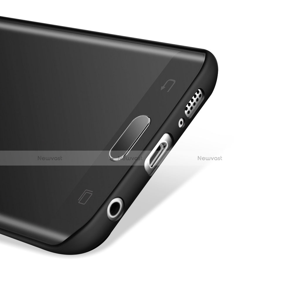 Mesh Hole Hard Rigid Snap On Case Cover M01 for Samsung Galaxy S7 Edge G935F Black
