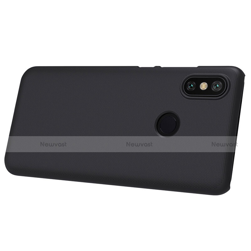 Mesh Hole Hard Rigid Snap On Case Cover M01 for Xiaomi Mi A2 Black