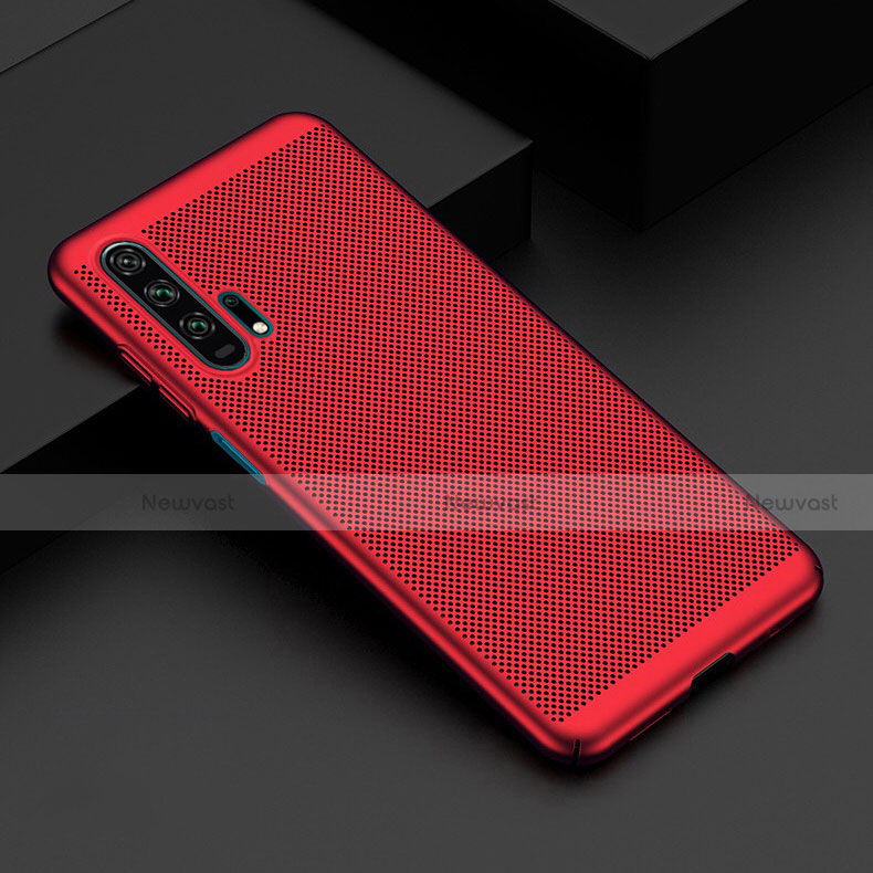 Mesh Hole Hard Rigid Snap On Case Cover W01 for Huawei Honor 20 Pro