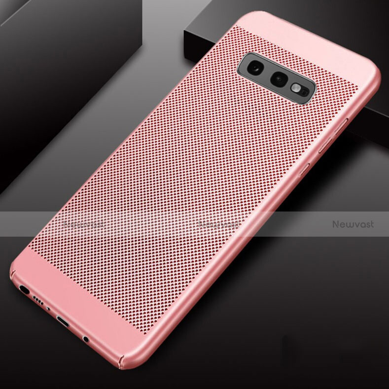 Mesh Hole Hard Rigid Snap On Case Cover W01 for Samsung Galaxy S10e