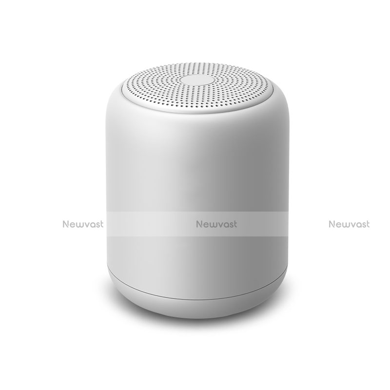 Mini Wireless Bluetooth Speaker Portable Stereo Super Bass Loudspeaker K02 White