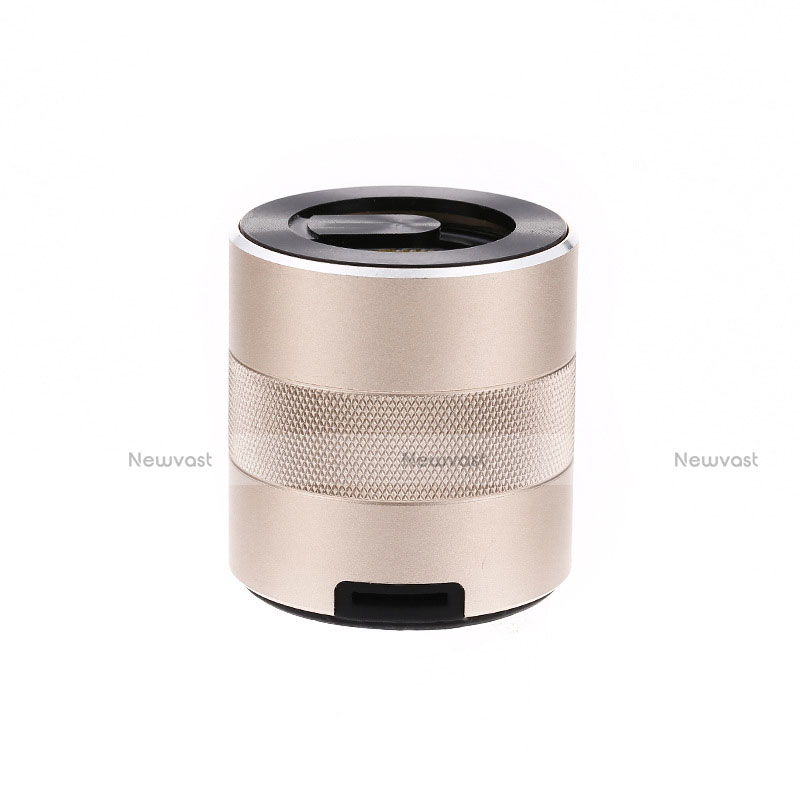 Mini Wireless Bluetooth Speaker Portable Stereo Super Bass Loudspeaker K09 Gold