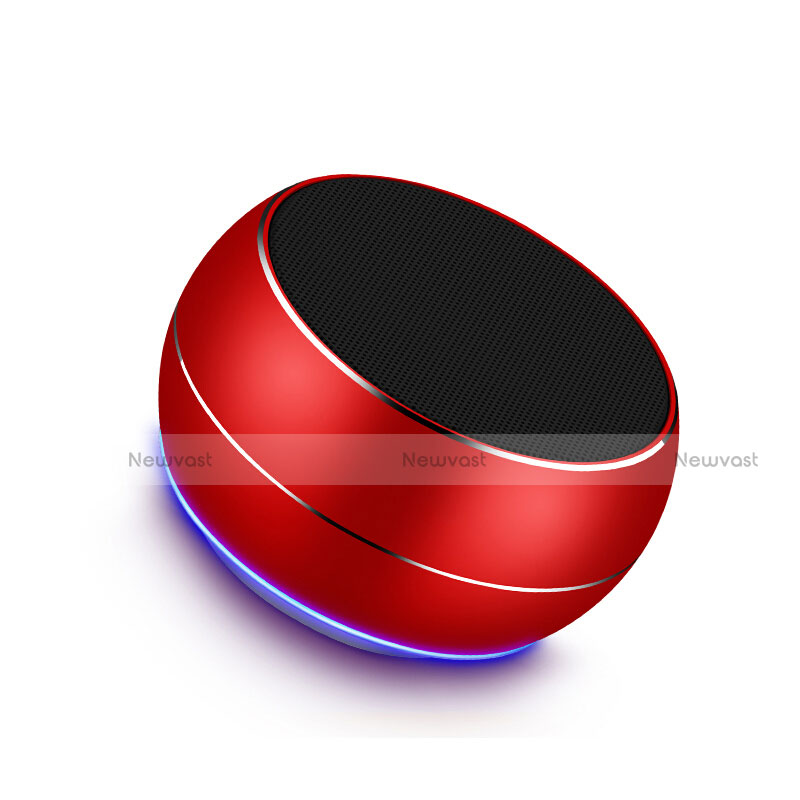 Mini Wireless Bluetooth Speaker Portable Stereo Super Bass Loudspeaker Red