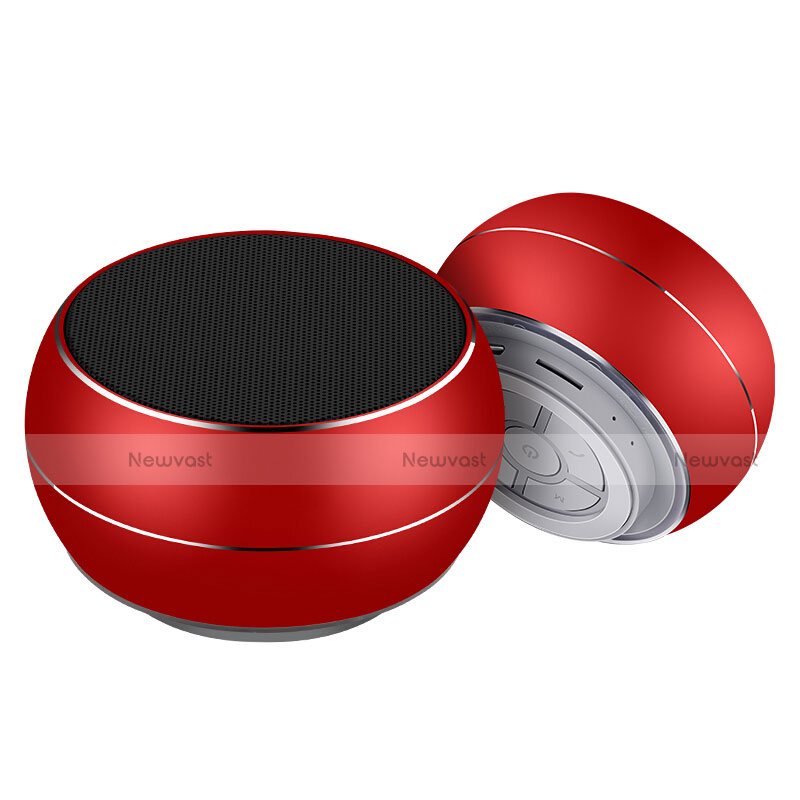 Mini Wireless Bluetooth Speaker Portable Stereo Super Bass Loudspeaker Red
