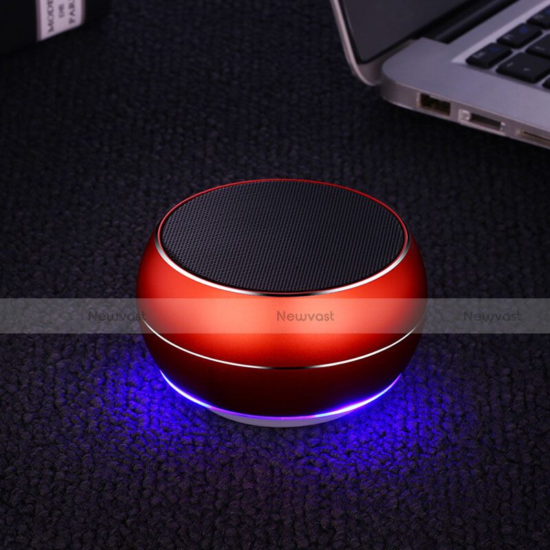 Mini Wireless Bluetooth Speaker Portable Stereo Super Bass Loudspeaker Red