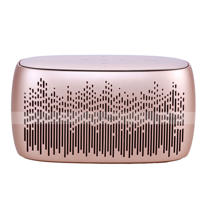 Mini Wireless Bluetooth Speaker Portable Stereo Super Bass Loudspeaker S06 Gold