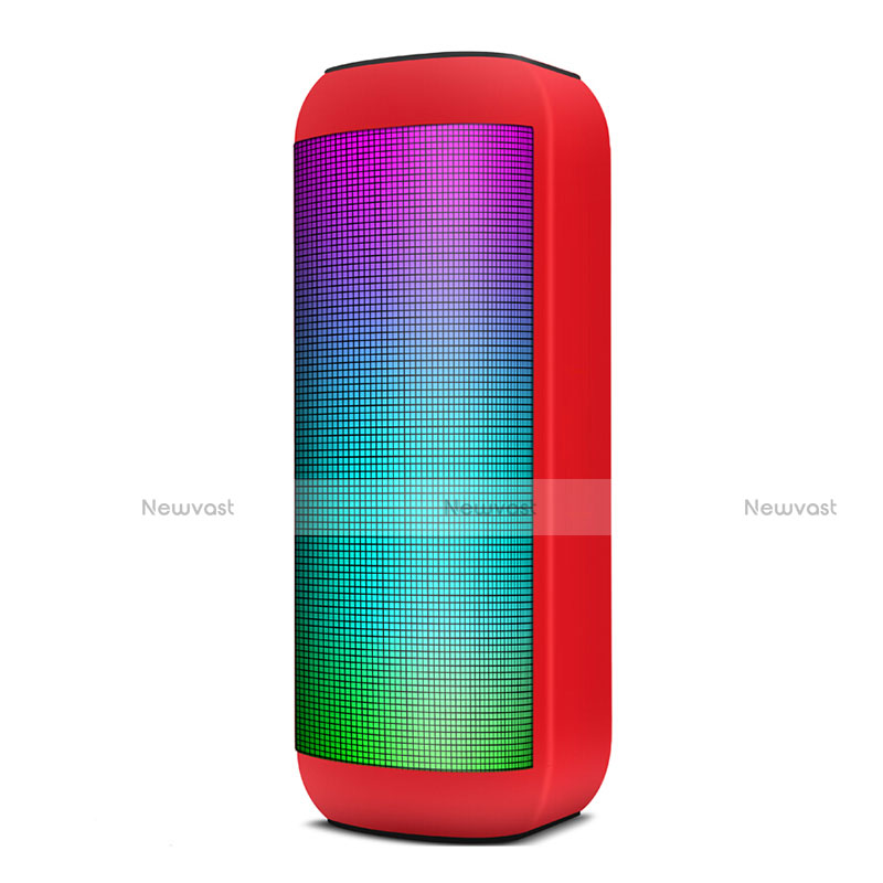 Mini Wireless Bluetooth Speaker Portable Stereo Super Bass Loudspeaker S11 Red