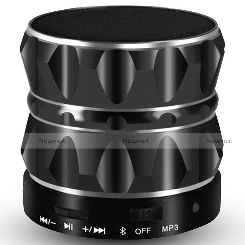 Mini Wireless Bluetooth Speaker Portable Stereo Super Bass Loudspeaker S13 Black