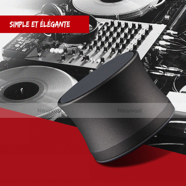 Mini Wireless Bluetooth Speaker Portable Stereo Super Bass Loudspeaker S14 Black